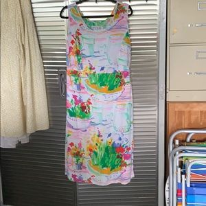 Jams world printed sleeveless midi dress